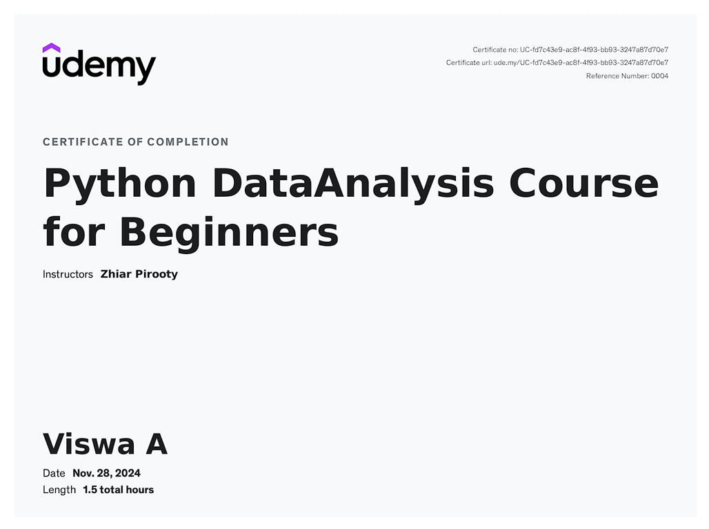 Python for Data Science Bootcamp